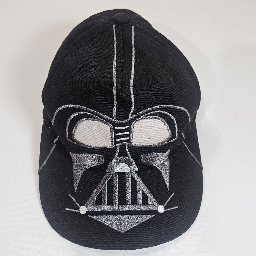 Star Wars Hat Cap Strap‎ Back Youth Black Darth Vader Disney Parks Movie Sci-Fi